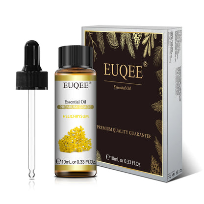 EUQEE-Huile essentielle naturelle pure, Lavande Jasmin Eucalyptus vanille parfum 10ml