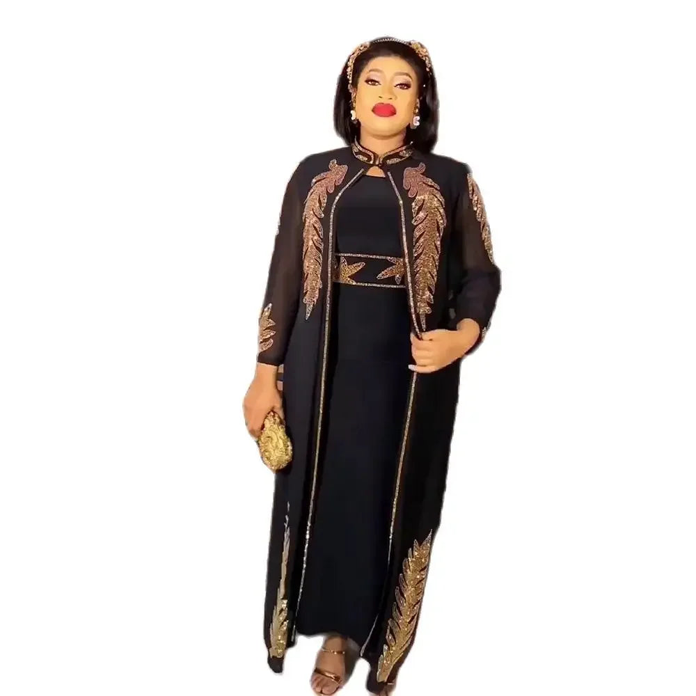 Robes de soirée et de mariage africaines pour femmes et Abaya
