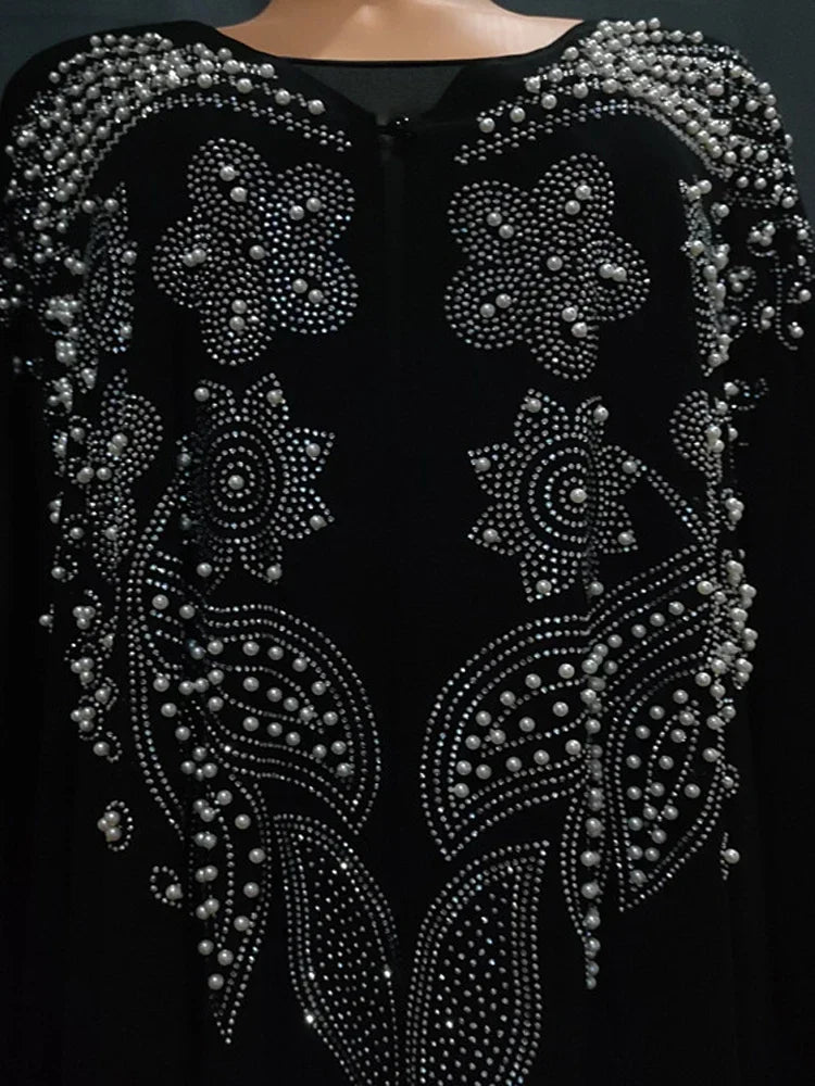 Abayas de Luxe en Mousseline de Soie pour Femme, Boubou, Caftan Marocain, Djellaba