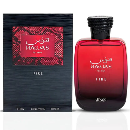 RASASI Hawas Fire, Eau De Parfum Spray 100 ml (3,4 oz)