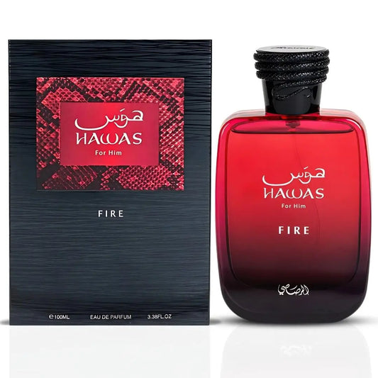 RASASI Hawas Fire, Eau De Parfum Spray 100 ml (3,4 oz)