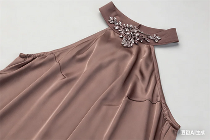 Abayas de luxe pour femmes, Cardigan Kimono en Satin