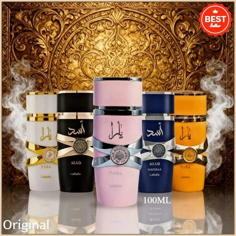 Eau De Parfum arabe Lattafa Yara Original, Parfum aux heromones Unisexe, 100 ml