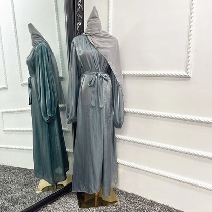 Abayas caftan pour femmes, robe longue kimono, cardigan, Dubaï, Turquie