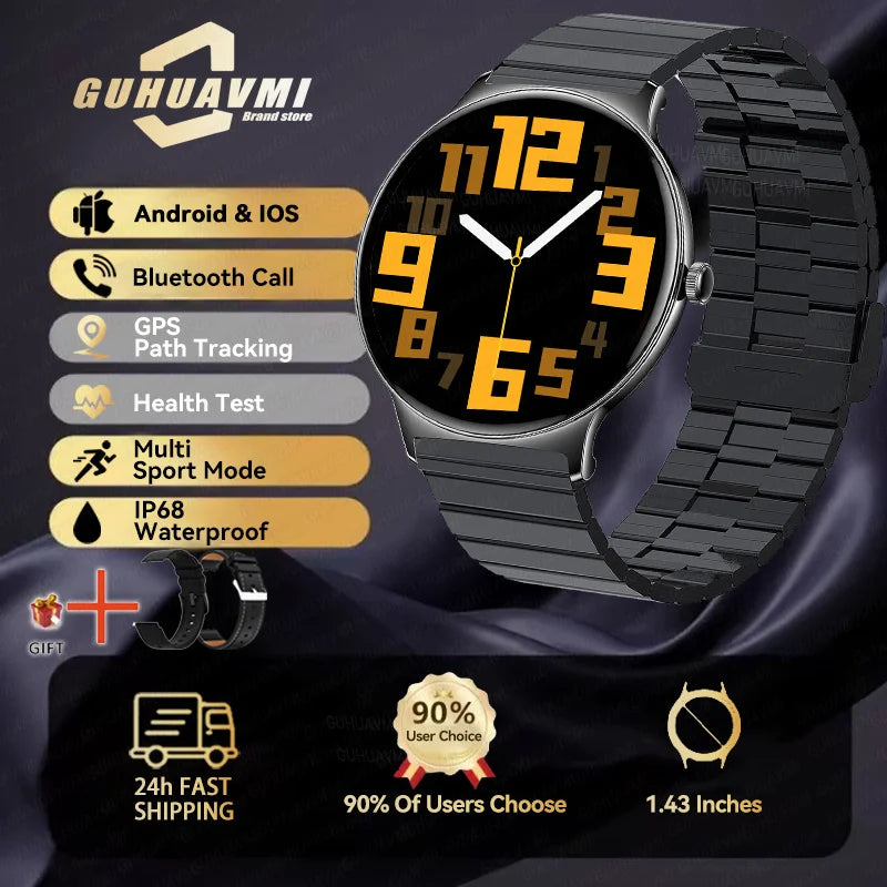 2025 nouvelle montre intelligente pour les femmes cadeau 1.43 pouces