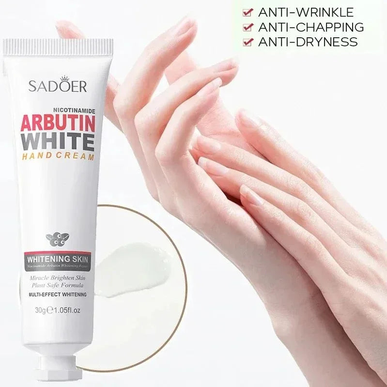 Crème pour les mains Anti-rides à l'acide kojique