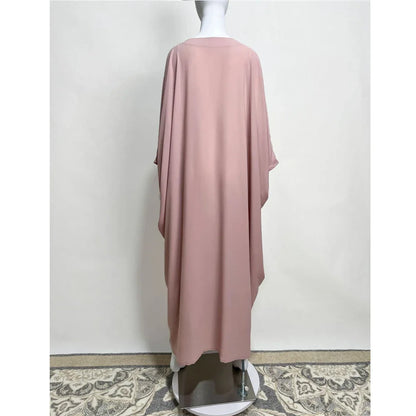 Caftan marocain avec manches chauve-souris, Djellaba de Dubaï