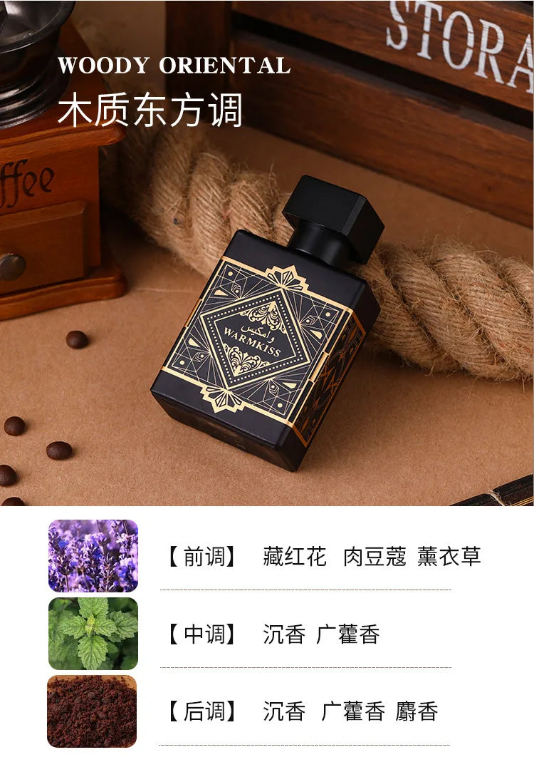 Glory Love Amber – parfum arabe de dubaï pour hommes,