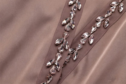 Abayas de luxe pour femmes, Cardigan Kimono en Satin
