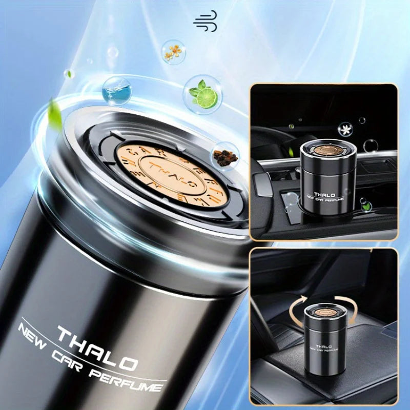 Baume solide d'aromathérapie pour voiture