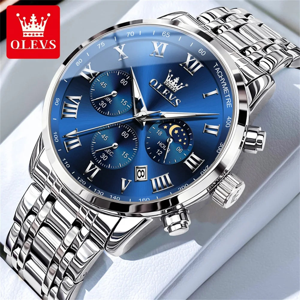 OLEVS 5529 Top marque de luxe montre pour hommes étanche lumineux