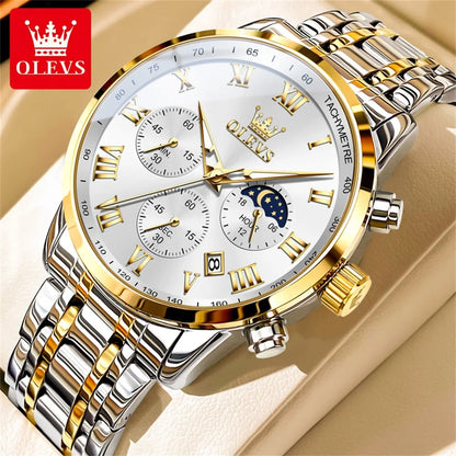 OLEVS 5529 Top marque de luxe montre pour hommes étanche lumineux