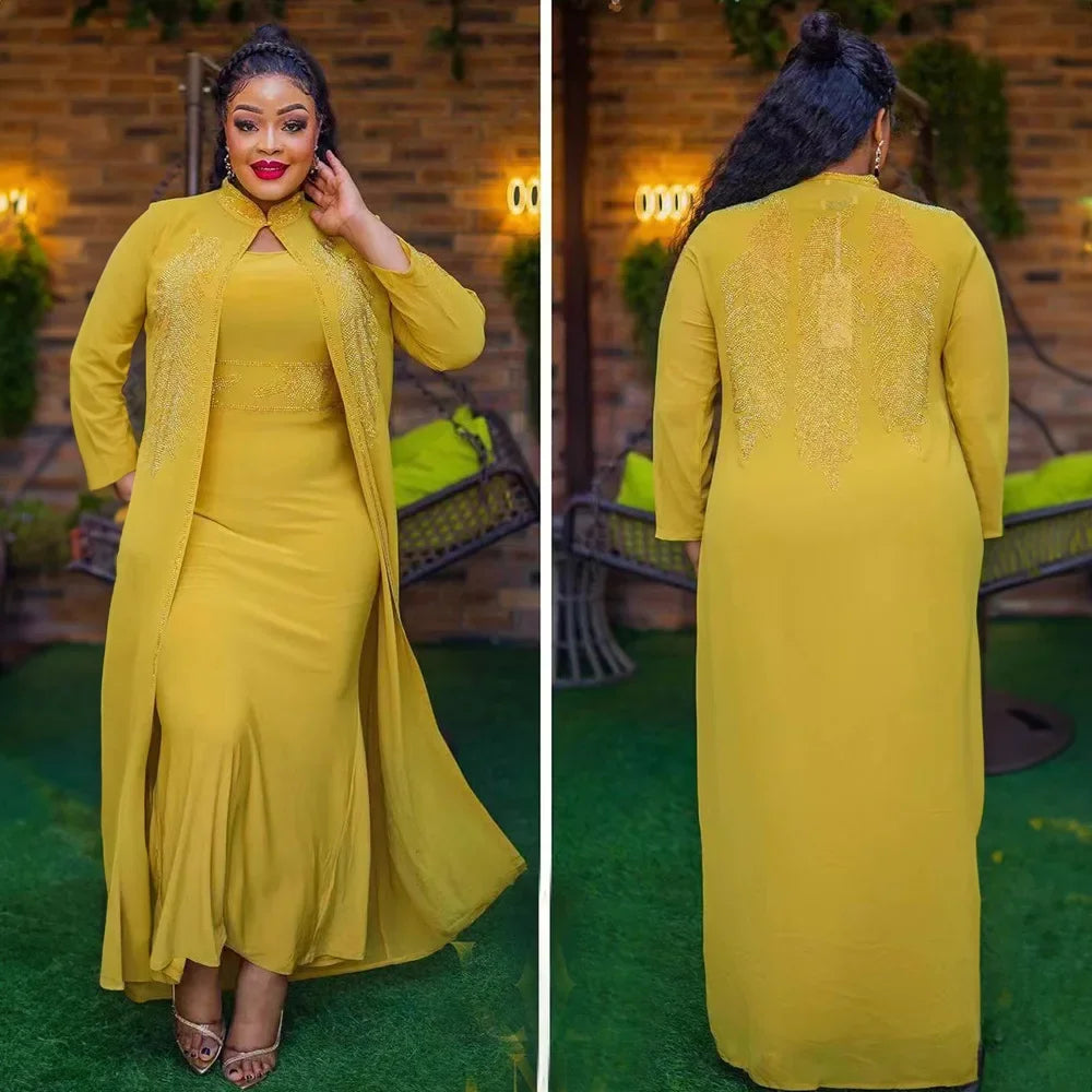 Robes de soirée et de mariage africaines pour femmes et Abaya