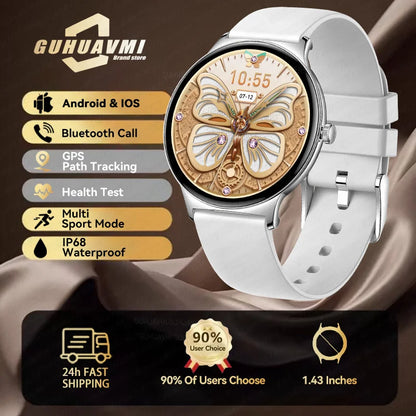 2025 nouvelle montre intelligente pour les femmes cadeau 1.43 pouces