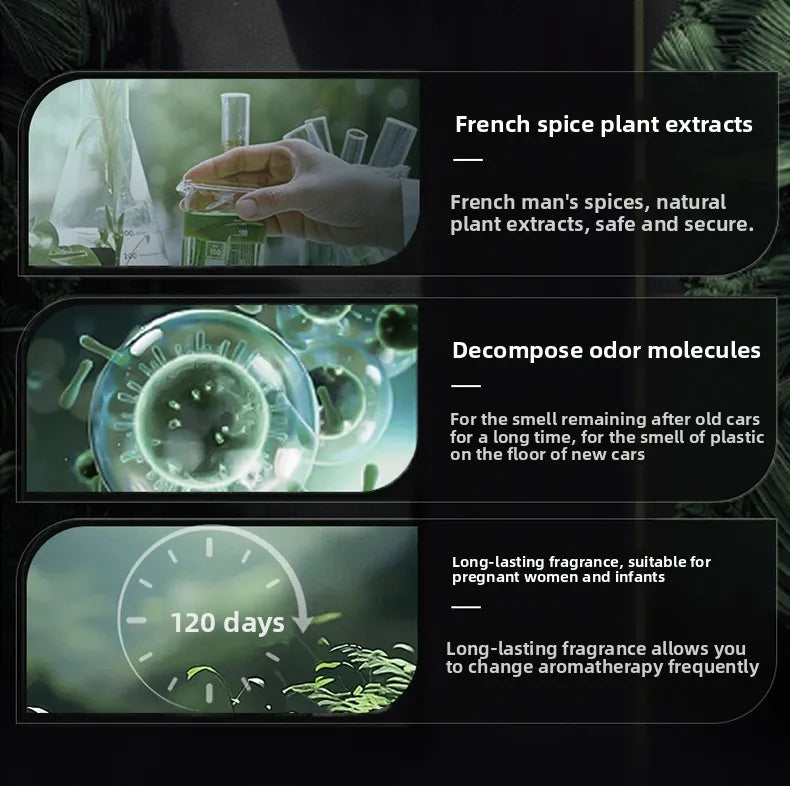 Parfum d'aromathérapie diffuseur de voiture