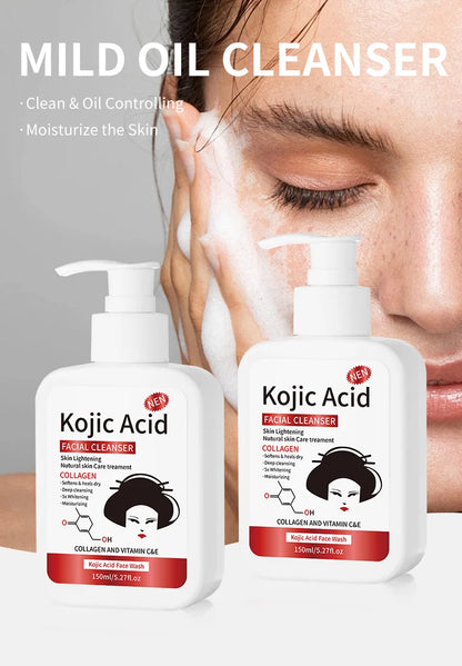 Nettoyant visage à l'acide kojique 150 ml