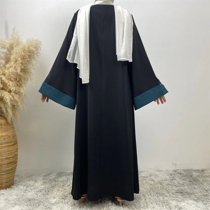 Abaya dubaï luxe épissage faux deux pièces caftan Marocain