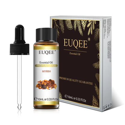 EUQEE-Huile essentielle naturelle pure, Lavande Jasmin Eucalyptus vanille parfum 10ml