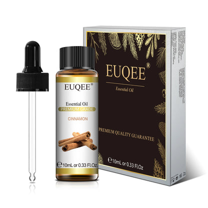EUQEE-Huile essentielle naturelle pure, Lavande Jasmin Eucalyptus vanille parfum 10ml