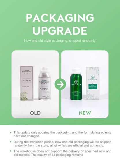 Namste huiles aromatiques 500ML plante Pure parfum de luxe arôme huiles essentielles