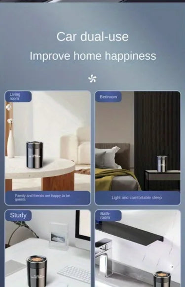 Baume solide d'aromathérapie pour voiture