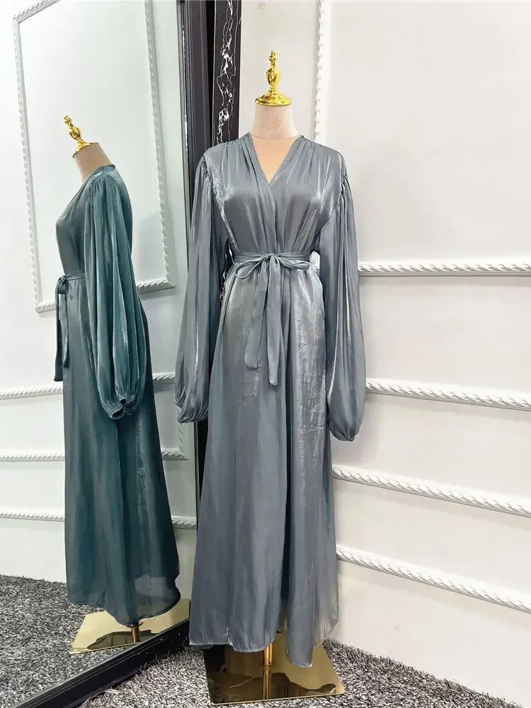 Abayas caftan pour femmes, robe longue kimono, cardigan, Dubaï, Turquie