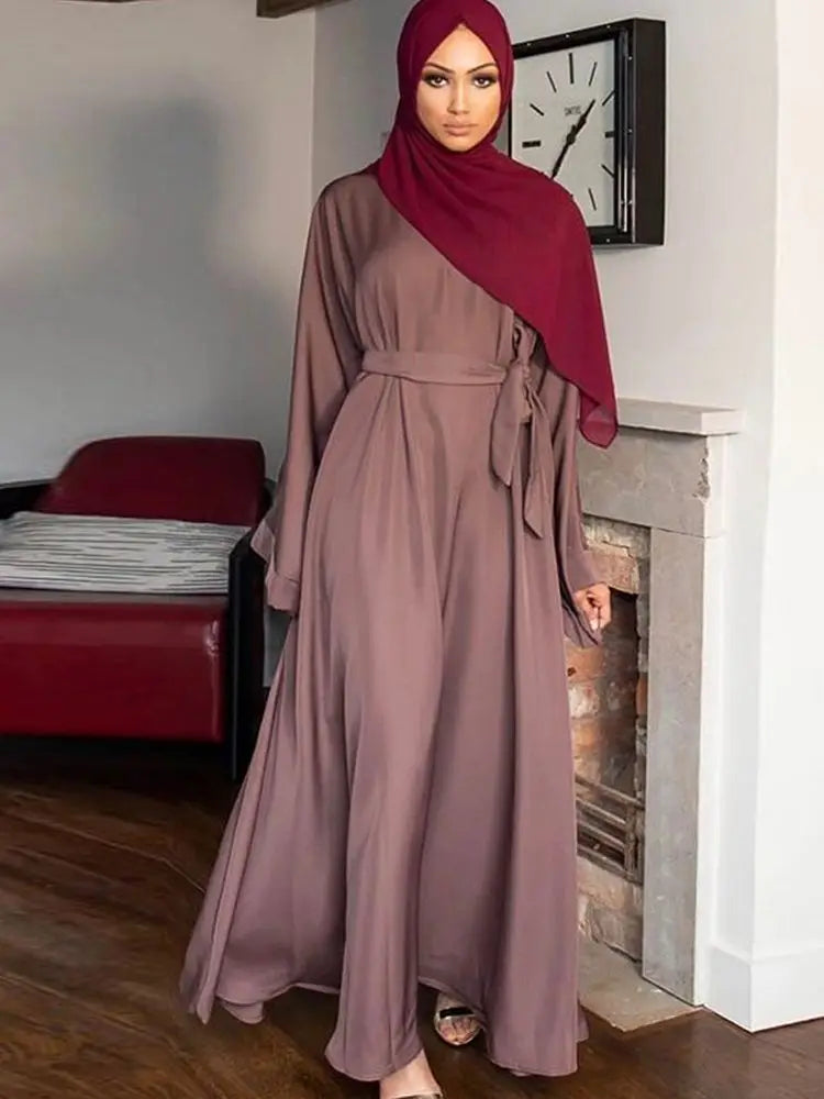 Abaya de Luxe pour Femme, Kaftan Vêtement Marocain, Dubaï, Turquie