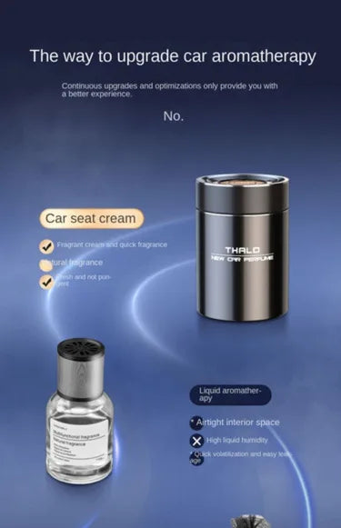 Baume solide d'aromathérapie pour voiture